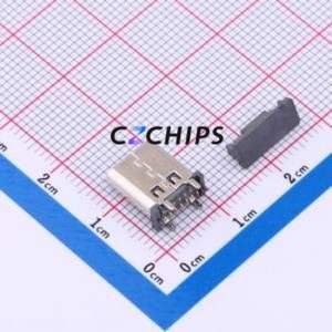 TYPE-C 14P LTH10.0 USB Connector SMD Connector ( Connector Type: Type-C )( Protocol Standard: USB 3.1 )( Gender: Female ) - Product Image 2