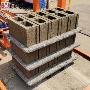 Brickmac tự động bê tông rỗng khối paver rung máy ép khối máy với giá rẻ - Product Image 1