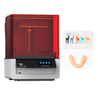 Imprimante 3D de bureau à LED, nouvelle, avec lit chauffant automatique en aluminium haute précision, compatible PLA, USB, garantie 1 an, pour usage domestique et industriel.