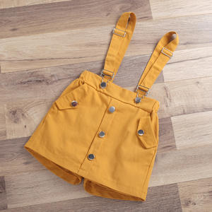 Conjunto de Ropa de Verano para Niñas, Camiseta de Manga Corta con Volantes y Mono de Mezclilla, Conjunto de 2 Piezas, Traje de Verano para Niñas - Product Image 5