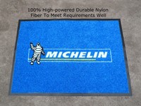 Gardez votre logo personnalisé tapis couleur étoile logo tapis logo tapis anti-poussière