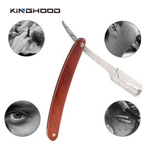 Afeitadora <span class=keywords><strong>de</strong></span> calidad para hombres, máquina <span class=keywords><strong>de</strong></span> <span class=keywords><strong>afeitar</strong></span> profesional <span class=keywords><strong>de</strong></span> corte <span class=keywords><strong>de</strong></span> garganta, con borde recto Vintage, para peluquero - Product Image 1