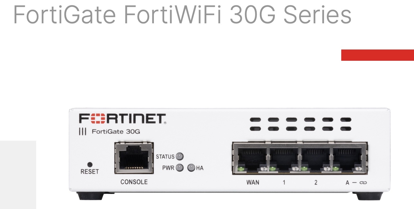 Fortinet Fortigate FG-30G Hardware Firewall Appliance | 500 Mbps