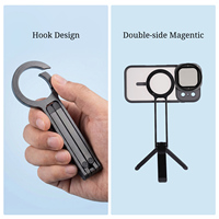 Nouveau support magnétique rotatif à 360° pour téléphone portable, pliable et flexible, en alliage d'aluminium, pour utilisation sur bureau