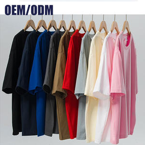 T-shirts pour hommes à col rond, coupe ample, 100% coton, décontractés, imprimés, vierges, vente en gros, personnalisables - Product Image 2