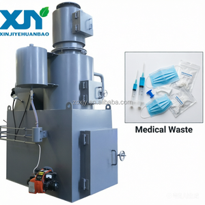 Grand incinérateur de déchets médicaux sans fumée, équipement d'élimination des déchets dangereux pour hôpitaux et cliniques - Product Image 2
