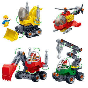 MB1, juguetes de ingeniería, juego de bloques de construcción 3D, Kit de aprendizaje educativo para niños, bloques, juguete de construcción - Product Image 1