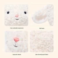 Peluche Zhuoqu BUDDY Mouton Ultra-Douce en Polyester avec Rembourrage en Coton PP – Compagnon Doux pour l'Heure du Coucher et Cadeau d'Anniversaire