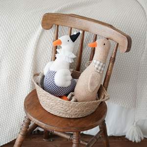 ตุ๊กตาไก่น่ารักพร้อมไส้ผ้าฝ้าย PP สำหรับเป็นอุปกรณ์ประกอบฉากตกแต่งห้องของขวัญวันเกิดป้ายบรรเทาความเครียด - Product Image 4