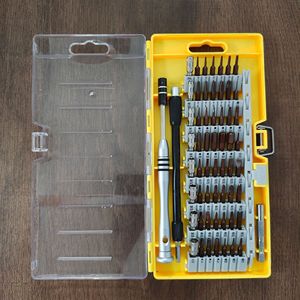 Juego de destornilladores de acero aleado S2 60 en 1 para reparación de teléfonos móviles - Product Image 1