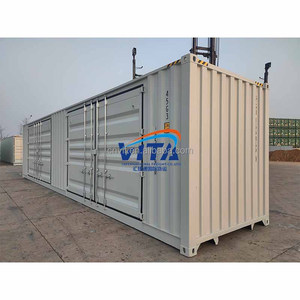 Contenedor de Envío de 40 pies High Cube con Apertura Lateral, Contenedor 40HQ con Puerta Lateral Completa para Almacenamiento y Carga Especial - Product Image 4