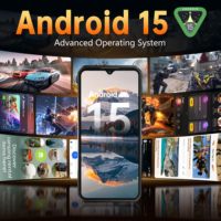 Téléphone Intelligent Durci Oukitel WP55 Pro 5G, RAM 16Go ROM 512Go, Écran FHD+ 6.6" 120Hz, Caméra 32MP+108MP+8MP, Batterie 11000mAh