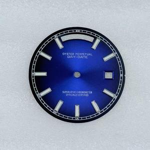 Cadran de montre en métal de 31 mm avec aiguilles lumineuses vertes, adapté aux activités sportives - Product Image 4