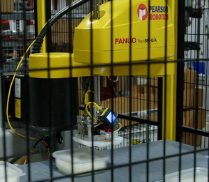 Robot Industriale Automatico <span class=keywords><strong>SCARA</strong></span> FANUC <span class=keywords><strong>M</strong></span>-1iA/0.5AL per Smistamento Rapido negli Impianti di Lavorazione Alimentare - Product Image 5