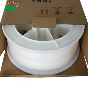 Fibre optique PMMA à émission latérale 0,75 mm 1,0 mm, fibre optique plastique pour <span class=keywords><strong>plafond</strong></span> ciel étoilé, cascade lumineuse, rideau de lumière, décoration - Product Image 1