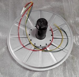 เครื่องกำเนิดไฟฟ้าแม่เหล็กแบบแกนตั้ง R&X CE Inner Rotor Low RPM Axial Flux Coreless 3kw 380VAC  ประสิทธิภาพ 95% รุ่น RX-3000w ความเร็วต่ำ - Product Image 5