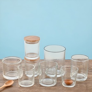 ขวดเทียนแบบคลาสสิก ขนาด 1 ออนซ์ 4 ออนซ์ 7 ออนซ์ 10 ออนซ์ 14 ออนซ์  ภาชนะใส่เทียนติดผนัง  ภาชนะใส่เทียนเปล่า  แก้วใสหนา  ที่ใส่เทียน  ขวดเทียนขนาดเล็ก - Product Image 4