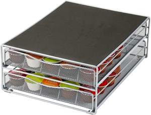 Bureau à domicile, 2 niveaux, 72 pièces, support de Capsule <span class=keywords><strong>Dolce</strong></span> <span class=keywords><strong>Gusto</strong></span>, tiroir de <span class=keywords><strong>rangement</strong></span> <span class=keywords><strong>pour</strong></span> <span class=keywords><strong>Capsules</strong></span> <span class=keywords><strong>Dolce</strong></span> <span class=keywords><strong>Gusto</strong></span> - Product Image 5