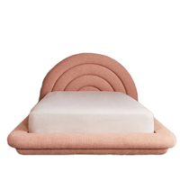 Geju Mobilier de chambre à coucher moderne et élégant au design tufté double-size avec garantie de 5 ans 1800x2000mm