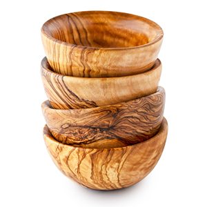 Wooden Serving Bowl For Serving Food and Fruits Round Shape Traditional Bowl For <b>Table</b> and Wedding Decor - Product Image 3