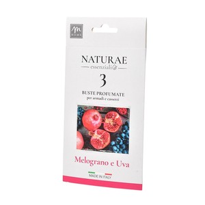 Juego de 3 Bolsitas Aromáticas con Aroma a Granada y Uva, 10x19.5cm - Product Image 1