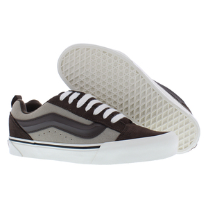 Scarpe da Skate Unisex Vans Knu Skool Colore Marrone Bracken Stile Casual a Profilo Basso - Product Image 4