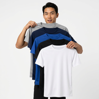 T-shirt pour homme en coton premium, logo personnalisé, streetwear tendance, coupe ample, graphisme personnalisé, vêtements streetwear
