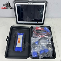 Truckbrother NEXIQ2 Diesel Truck Diagnostic Tool USB Link 125032 Heavy Duty Scanner CF33 + NEXIQ2 Tablet 12-24V