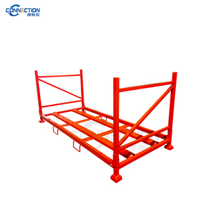 Chất Lượng Hàng Đầu Thép Nặng Tấm Xếp Chồng Lưu Trữ Lồng Hệ Thống <span class=keywords><strong>Pallet</strong></span> Kệ Kim Loại Lốp Giá - Product Image 2