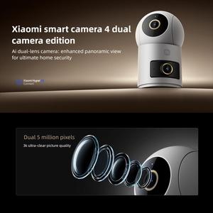Cámara Inteligente Profesional <span class=keywords><strong>Xiaomi</strong></span> Mijia 4 con Doble Lente PTZ de <span class=keywords><strong>360</strong></span> Grados, 5MP, 3K HD, WiFi 6, Seguridad para el Hogar, Cámara con APP Mi Home - Product Image 2