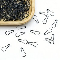 Épingles de sécurité en forme de gourde en fer, personnalisées en usine en Chine, 21,5 mm, épingles de sécurité en forme de poire