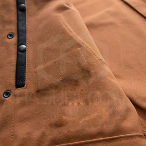 Gilet en cuir classique respirant pour homme, léger, décontracté, pour l'hiver, vêtement d'extérieur, OEM/ODM disponible, couleurs personnalisées, logo personnalisé - Product Image 3