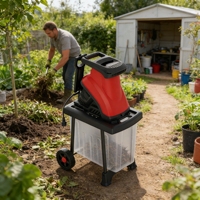 Broyeur de jardin pour tondeuse à gazon, style déchiqueteur de bois pour branches