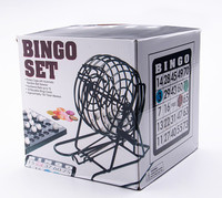Vente en gros d'ensemble de jeux de bingo Jeu de bingo de luxe Jeu de bingo