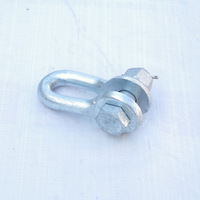 Accessoires de connexion de ligne : Anneau de suspension en U, modèle U-7, Chine Hubei, accessoires d'équipement électrique, pince de fixation de câble optique