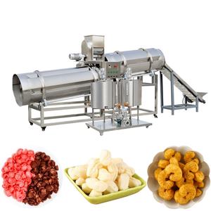 New Puffed Cheese Ball <b>Cereal</b> Ring Production Line High-Efficiency Automatic Motor-Driven Stainless Steel Snack Extruder Machine - Product Image 4