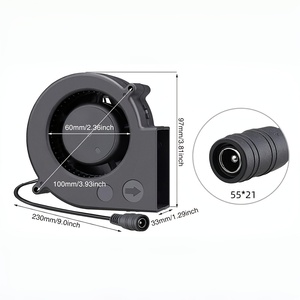 เครื่องเป่าลม 9733 พัดลมเป่าลมแบบพกพาสำหรับใช้กับน้ำมัน ปรับความเร็วได้ พร้อมตัวควบคุม - Product Image 5