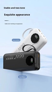 พาวเวอร์แบงค์ชาร์จเร็วแบบกำหนดเอง 20000mAh 22.5W เครื่องชาร์จพกพา น้ำหนักเบา ของขวัญสำหรับนักธุรกิจ ของแจกสำหรับองค์กร อุปกรณ์เสริมเทคโนโลยี - Product Image 3