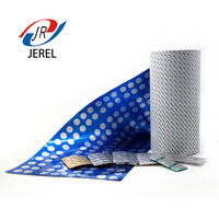 Rouleau de feuille d'aluminium coupée en alliage 8011 H18, revêtement composite rigide de qualité médicale JEREL, épaisseur 0,02-0,03 mm, largeur 70-760 mm