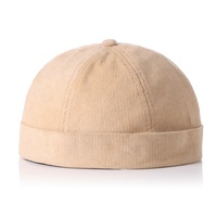 Sombrero Docker de pana personalizado, con tu logotipo gorra de béisbol, sin visera