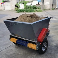 Épandeur de sable électrique haute performance à commande électrique, idéal pour les terrains de football et l'entretien des gazonnages, directement de l'usine