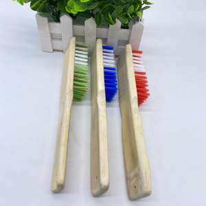 Cepillo de bambú para ropa, cepillo para zapatos, de mango largo, cerdas rígidas, cepillo de bambú engrosado, cepillo de limpieza, de un o dos yuanes. - Product Image 5