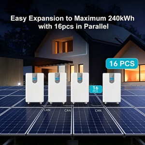 Household Solar Energy Storage Cabinet Hybrid Grid Portable Lithium Iron Phosphate <b>Battery</b> - Product Image 4