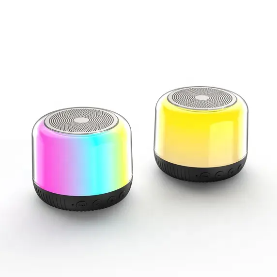 5W enceinte bluetooth puissante mini 3d stereo music wireless bluetooth speaker portable with RGB led light