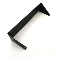 Support de plaque d'immatriculation avant enduit de poudre noire pour pare-chocs avant