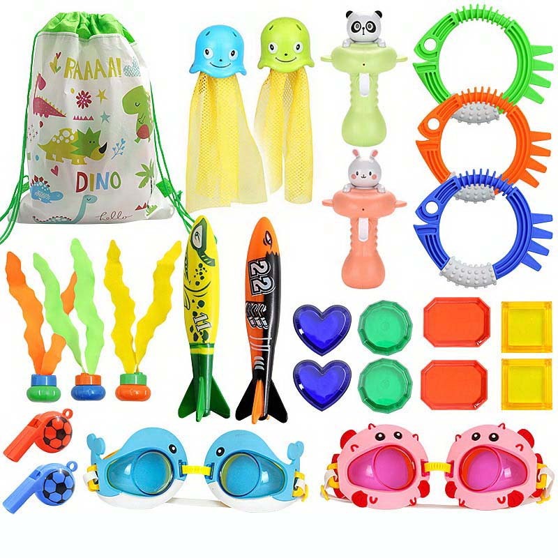 Kids Summer Shark Rocket Throwing Toy
