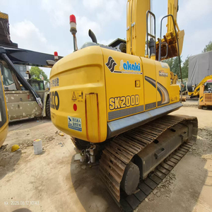 Excavatrice Kobelco SK200D d'occasion de 20 tonnes avec moteur, boîte de vitesses et engrenages - Qualité fiable et efficace, prête à être expédiée - Product Image 2