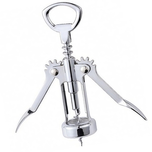 HXY <span class=keywords><strong>ที่</strong></span><span class=keywords><strong>เปิด</strong></span>ขวด<span class=keywords><strong>ไวน์</strong></span>อเนกประสงค์ขนาด120กรัมอุปกรณ์ที่ใช้ในครัวเรือนทำจากสังกะสีเป็นของขวัญแกะสลัก - Product Image 5