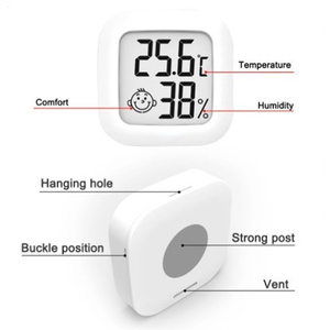 <span class=keywords><strong>Mini</strong></span> kỹ thuật số Nhiệt kế điện tử & ẩm kế trong nhà/ngoài trời nhiệt độ và độ ẩm mét thuận tiện di động đơn vị - Product Image 5