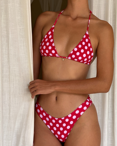 Swimwear Custom Made Women's <strong>Sexy</strong> Brazilian Dot Bikini 2 Piece Cheeky Swimsuit Custom Biobase Bikini Manufacturer - Product Image 6